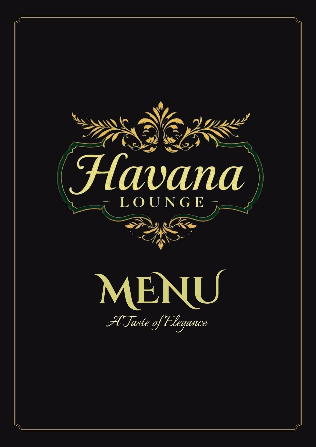 Aperçu du menu halal du restaurant Havana Lounge - Restaurant halal Villeurbanne